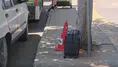 Samsun'da valiz paniği : Ekipler incelemelerde bulundu