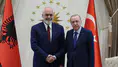 Cumhurbaşkanı Erdoğan ile Arnavutluk Başbakanı Edi Rama görüştü