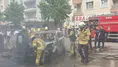 Bursa'da çakmak yüklü araçta yangın çıktı