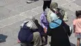 Samsun'da sıcaktan bayılan kadının yardımına çevredekiler koştu