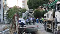 Maltepe'de beton mikserinin atında kalan kadın öldü