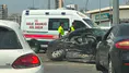 Mersin'de ambulans ile otomobil çarpıştı : 5 yaralı