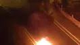 Kayseri Melikgazi'de seyir halindeki motosiklet küle döndü
