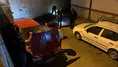 Trabzon'da otoparktaki araçların üzerine düşen İHA patladı