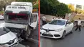 Esenler'de freni boşalan hafriyat kamyonu 7 araca çarptı