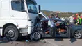Bursa'da kamyonet otomobile çarptı : 1 ölü