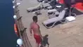 Sığ suya balıklama atlayan kişi hayatını kaybetti