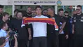 Galatasaray'ın yeni forveti Deniz Gül İstanbul'da