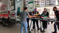 Bursa'da balkondan düşen çocuk yaralandı