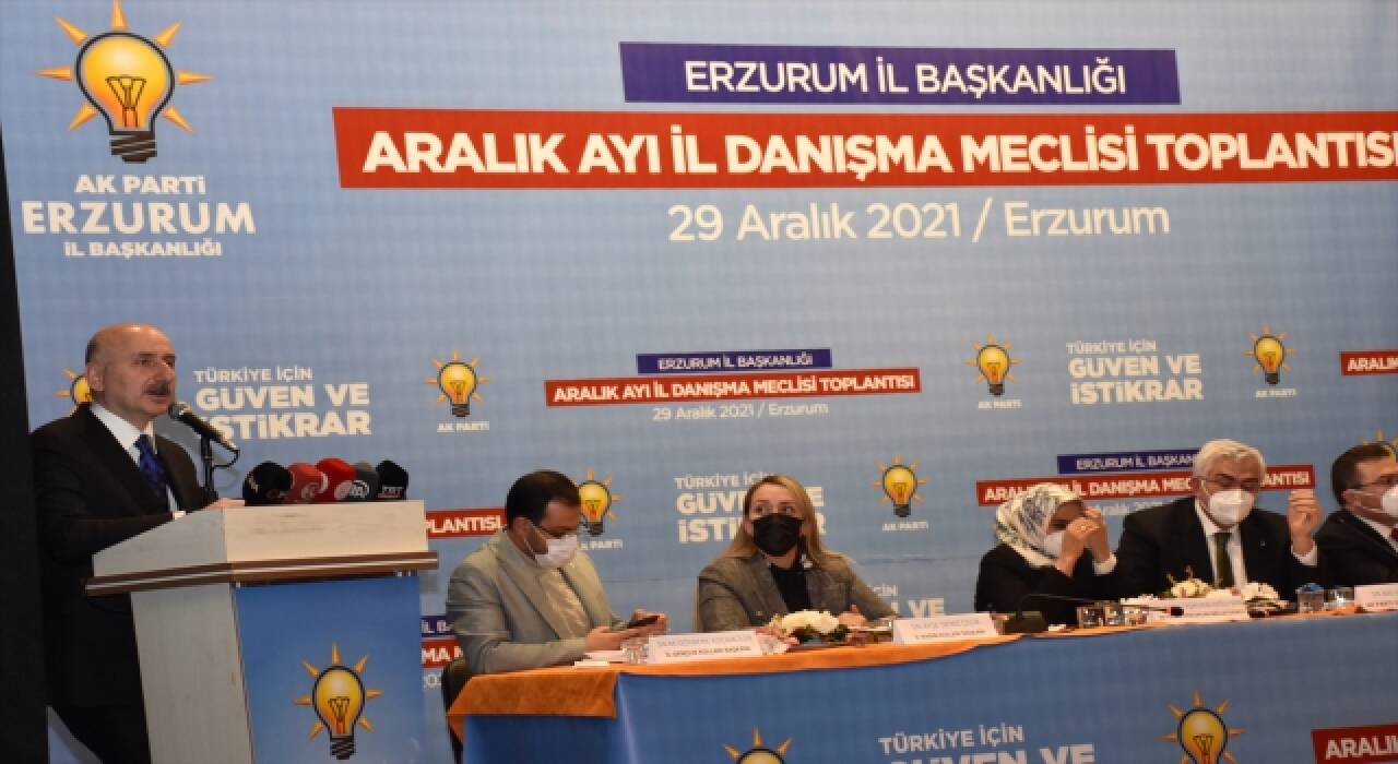 Bakan Karaismailoğlu, partisinin Erzurum İl Danışma Meclisi Toplantısı’nda konuştu: (2)