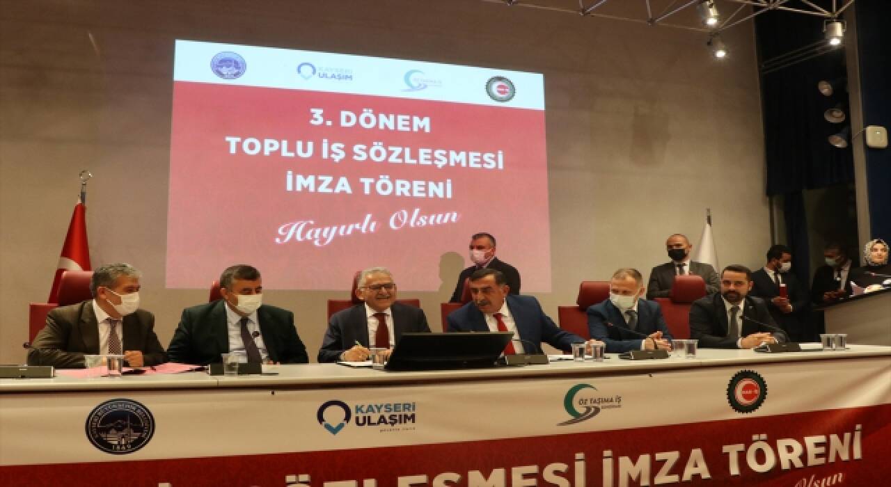 Kayseri Ulaşım AŞ ile Öz Taşıma İş arasında toplu sözleşme