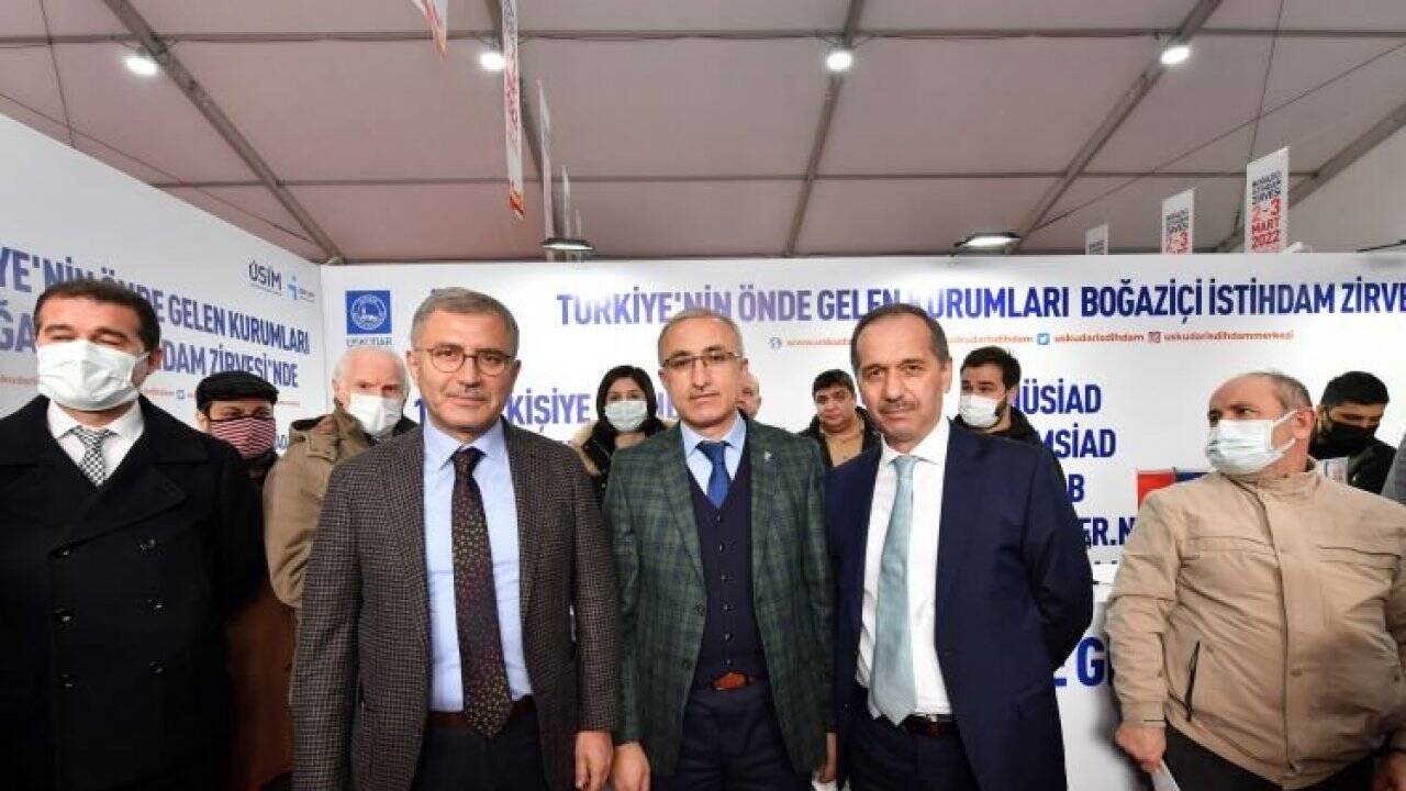  Üsküdar Belediye ve Boğaziçi İstihdam Zirvesi ile istihdam 