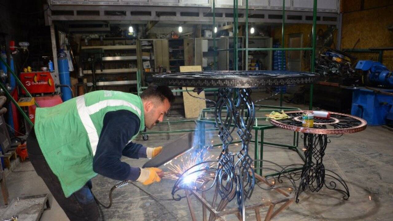 Bilecik Bozüyük Belediyesi üretmeye devam ediyor