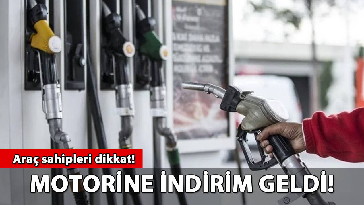 Motorine indirim geldi!