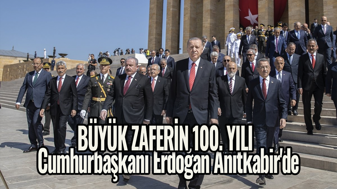 Cumhurbaşkanı Erdoğan Anıtkabir'de