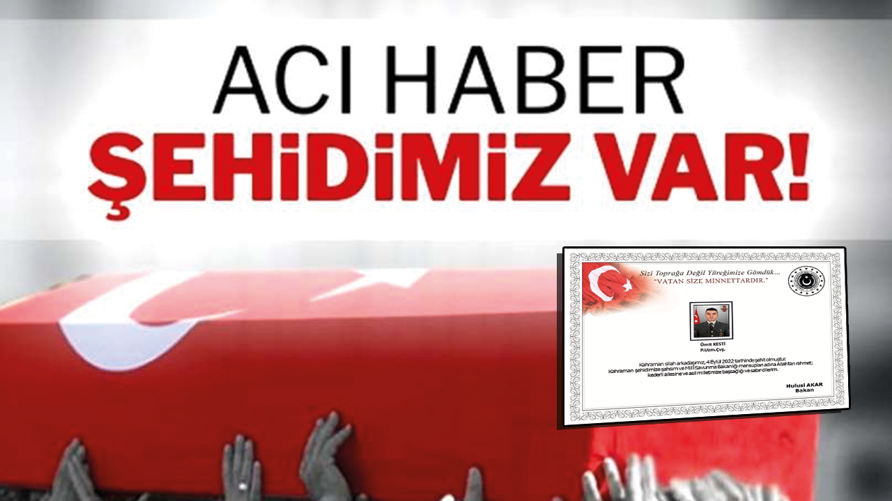 Kuzey Irak'ta helikopter kazası! 1 askerimiz şehit oldu
