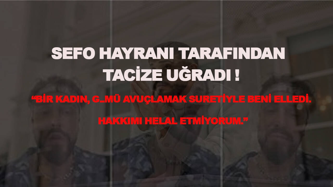 Sefo, Almanya konserinde başına gelen tacizi anlattı