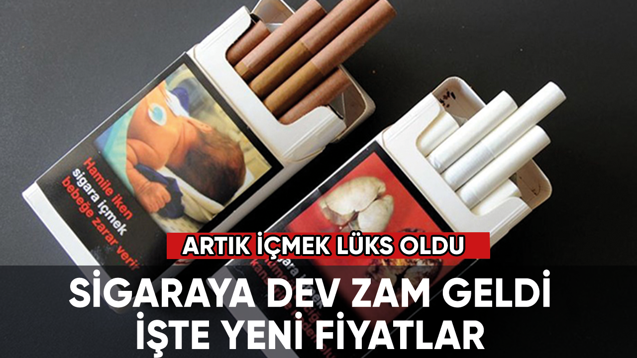 Tiryakileri üzdü! Sigaraya zam geldi