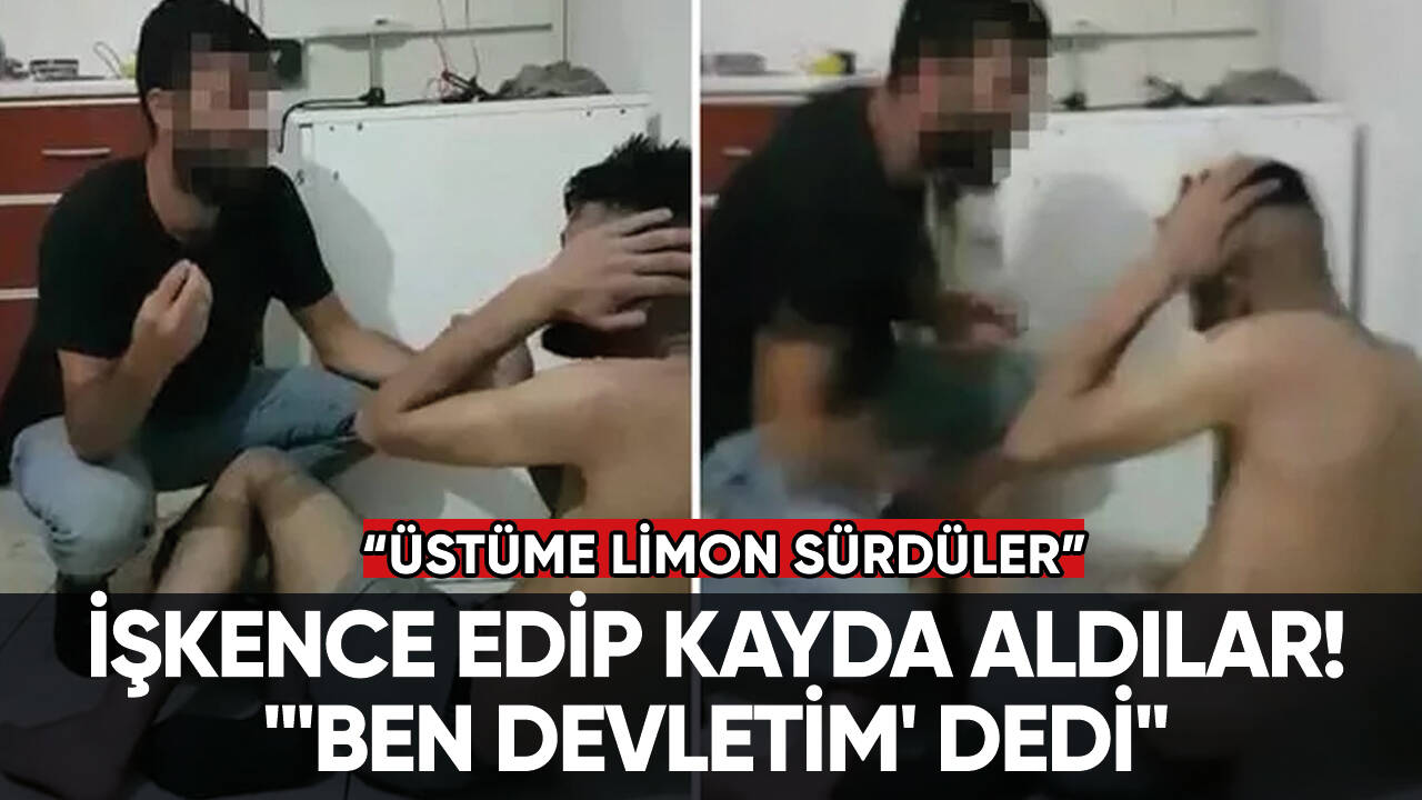 Kan donduran olay: İşkence yapıp kayda aldılar!