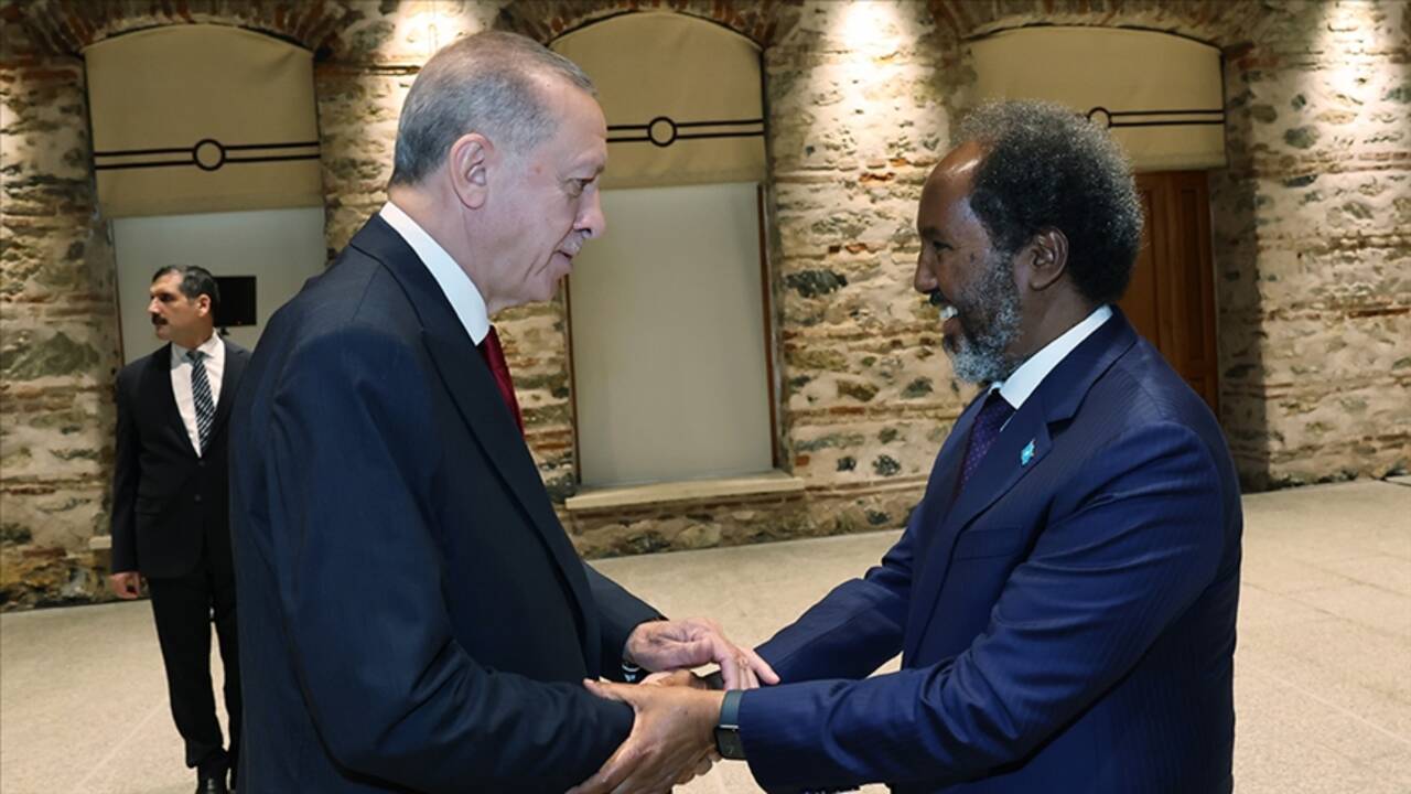 Cumhurbaşkanı Erdoğan Somali Cumhurbaşkanı ile görüştü!