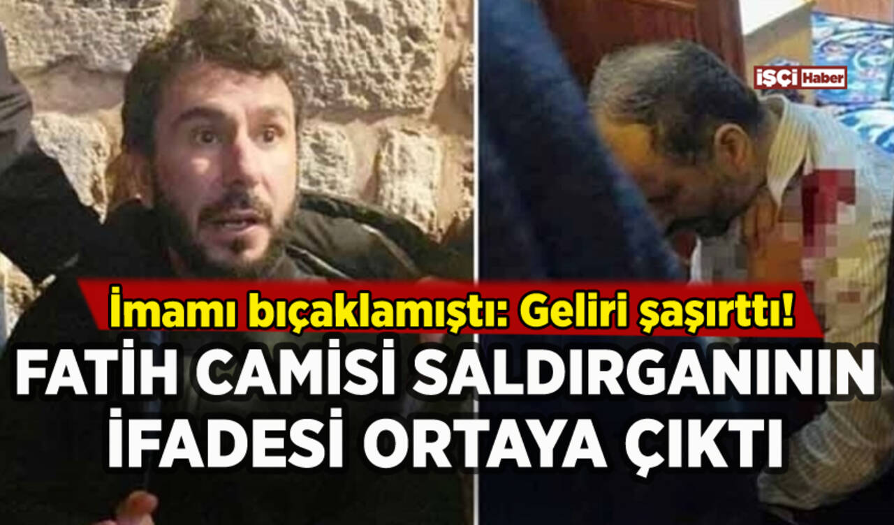 Fatih Camisi imamını bıçaklayan saldırgan tutuklandı: İfadesi ortaya çıktı