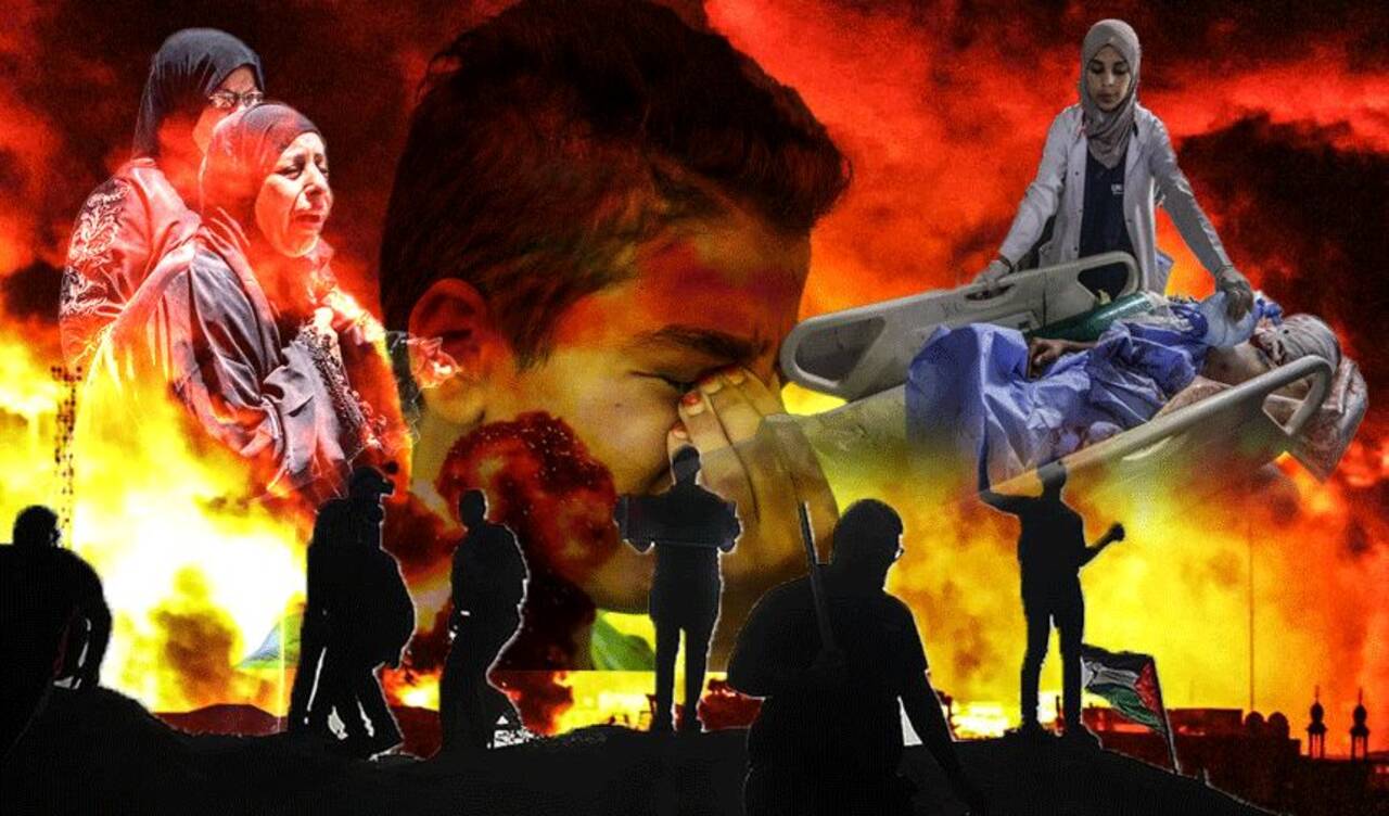 Filistin Kızılayı korkunç gerçekleri açıkladı! Gazze'de tüm sağlık noktaları hizmet dışı kaldı