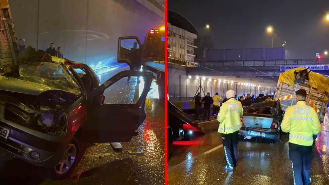 Bursa'da zincirleme kaza: 1 ölü, 4 yaralı
