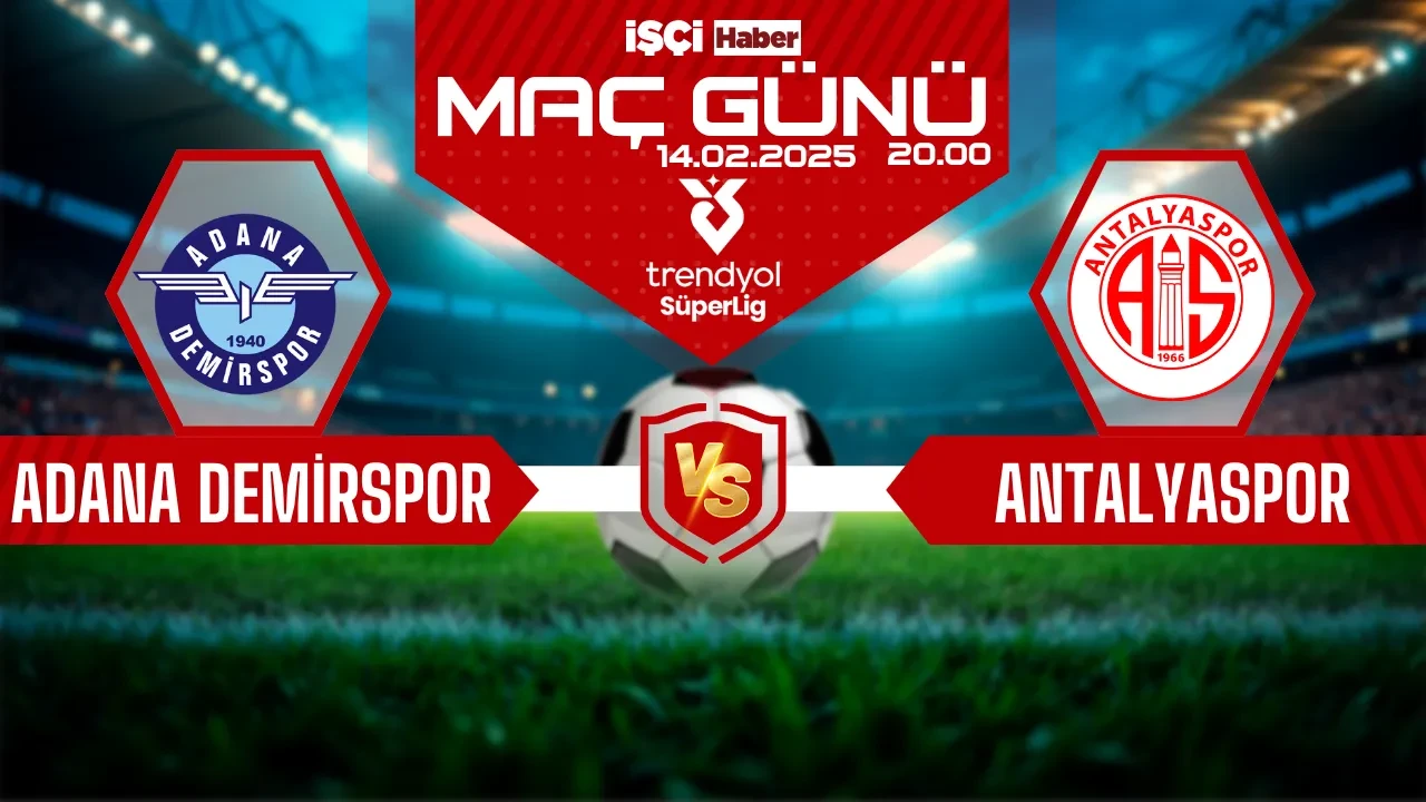 Adana Demirspor - Antalyaspor maçı ne zaman, saat kaçta ve hangi kanalda? Süper Lig'de 24. hafta başlıyor