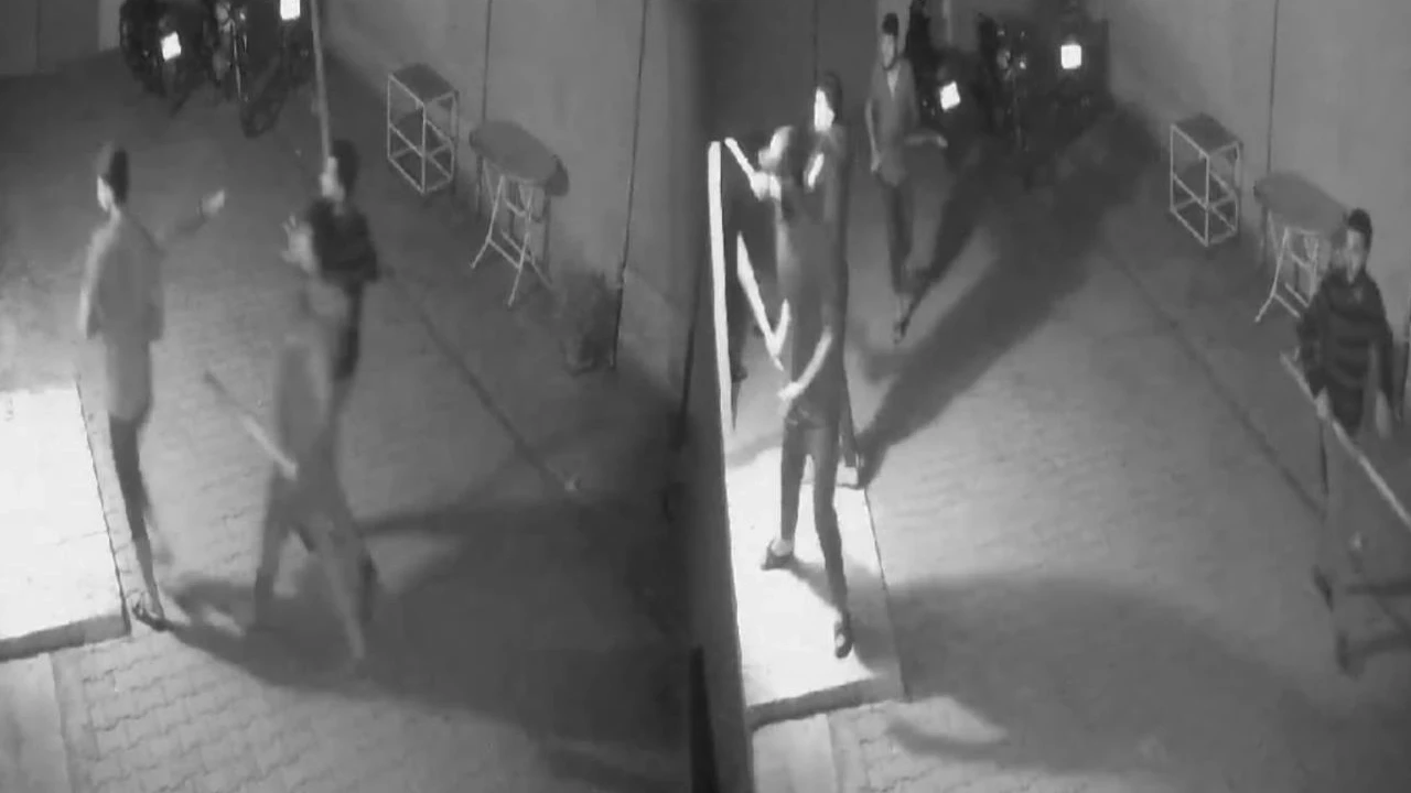 Adana'da sopalı kavga: Şüpheliler bir kişiyi dövüp, evin camını kırdılar