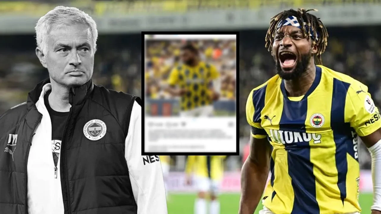 Rangers - Fenerbahçe maçının kadrosuna alınmamıştı! Allan Saint-Maximin'den olay paylaşım
