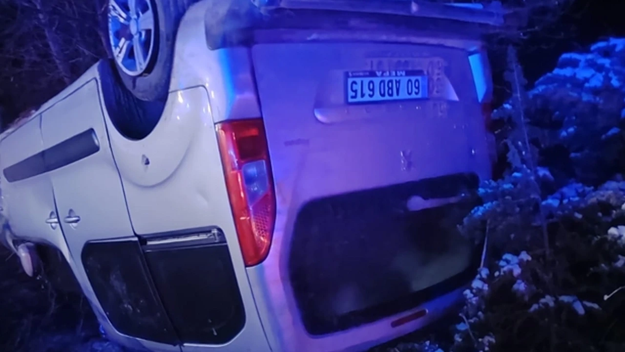 Tokat'ta trafik kazası: 5 kişi yaralandı