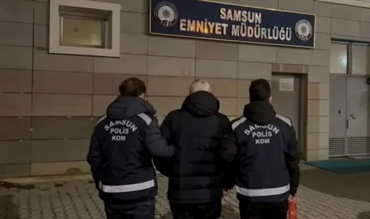 Kırmızı bültenle aranan hükümlü Samsun'da yakalandı
