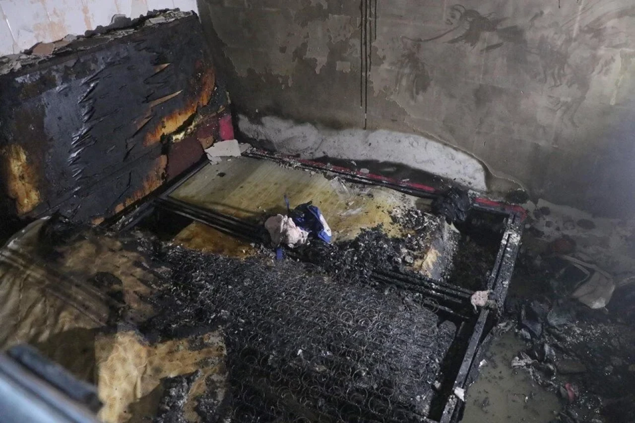Kayseri'de elektrikli battaniyeden kaynaklı yangın paniği: Bir kişi hastaneye kaldırıldı