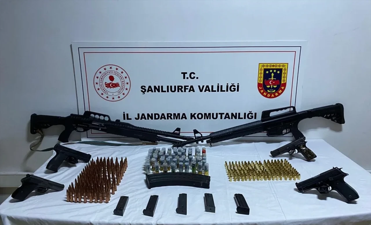 Şanlıurfa'da uyuşturucu ve silah kaçakçılarına yönelik dev baskın!