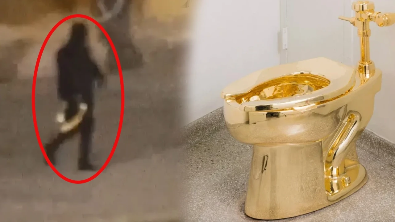 İngiltere'de saraydan altın klozeti çalan hırsızlar suçlu bulundu!