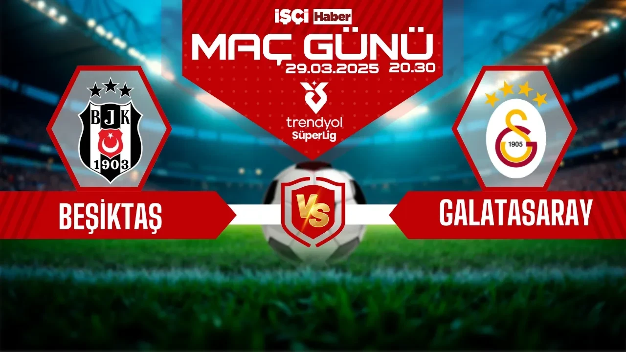 Beşiktaş-Galatasaray maçı ne zaman, saat kaçta ve hangi kanalda?