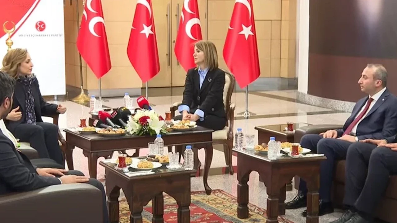 MHP ve DEM Parti ilk kez bayramlaşıyor