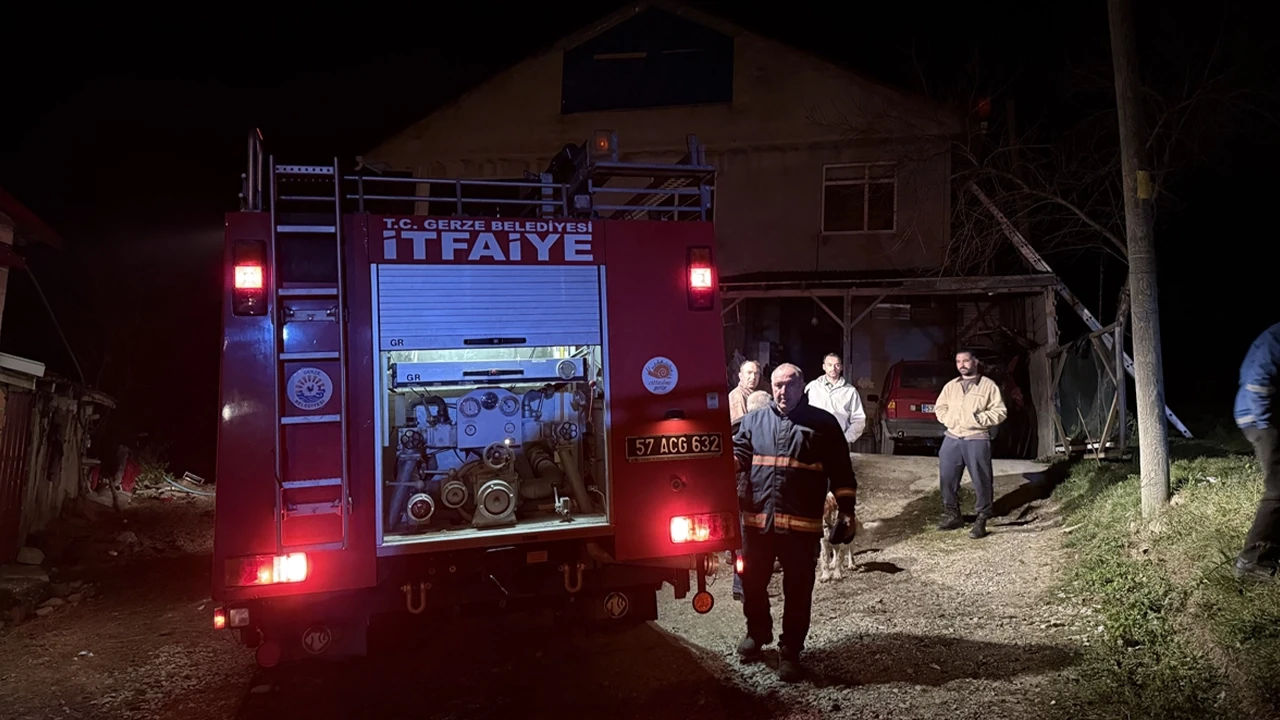 Sinop'ta yangın: 3 kişi yaralandı, ev kullanılamaz hale geldi