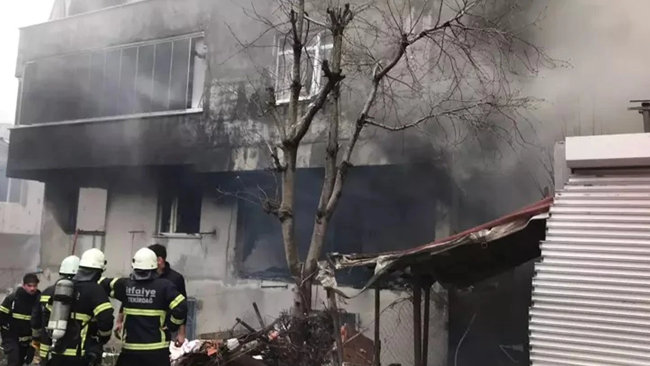 Tekirdağ'da doğal gaz patlaması: Çok sayıda yaralı var!