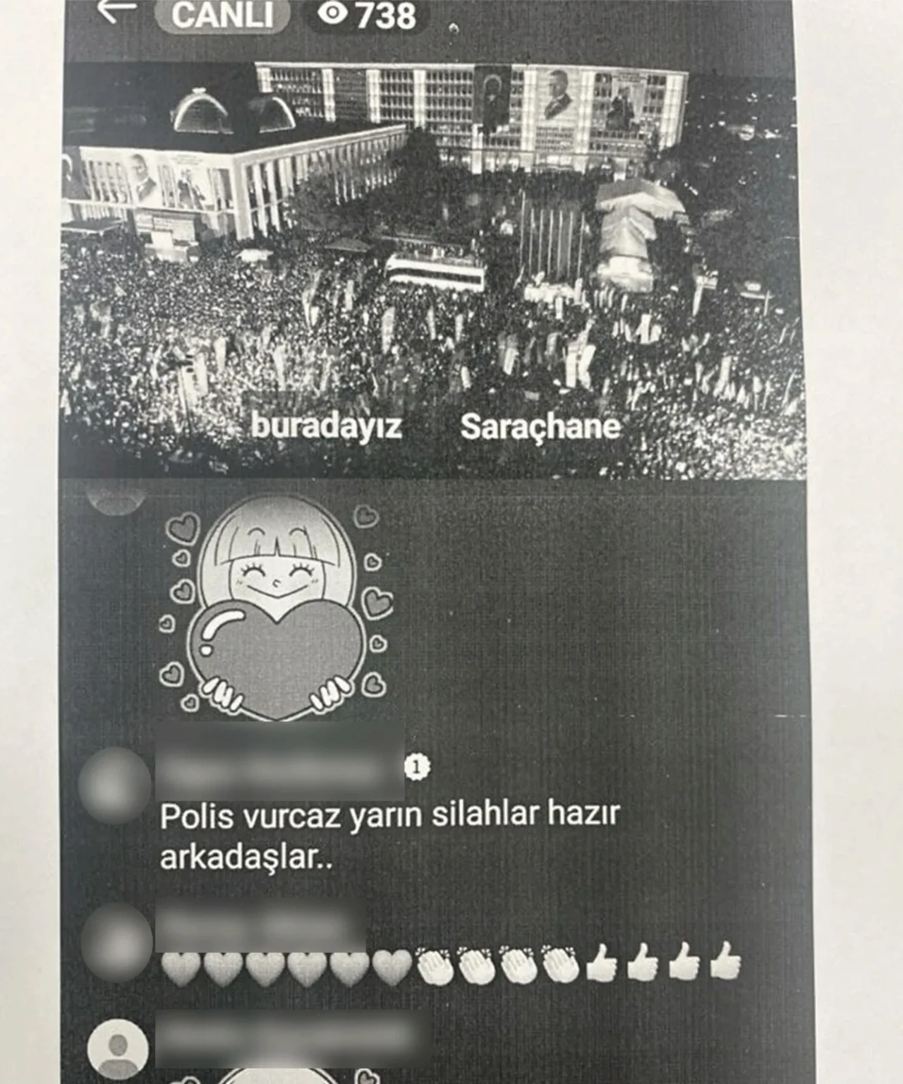 Kayseri’de polis tehdit edildi! 10 kişi gözaltına alındı