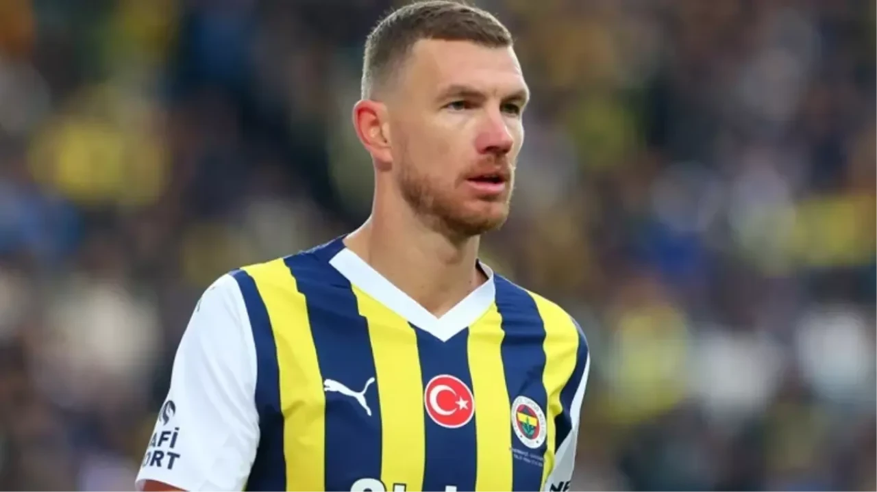 Burnu kırılmıştı! Edin Dzeko'nun son durumu belli oldu