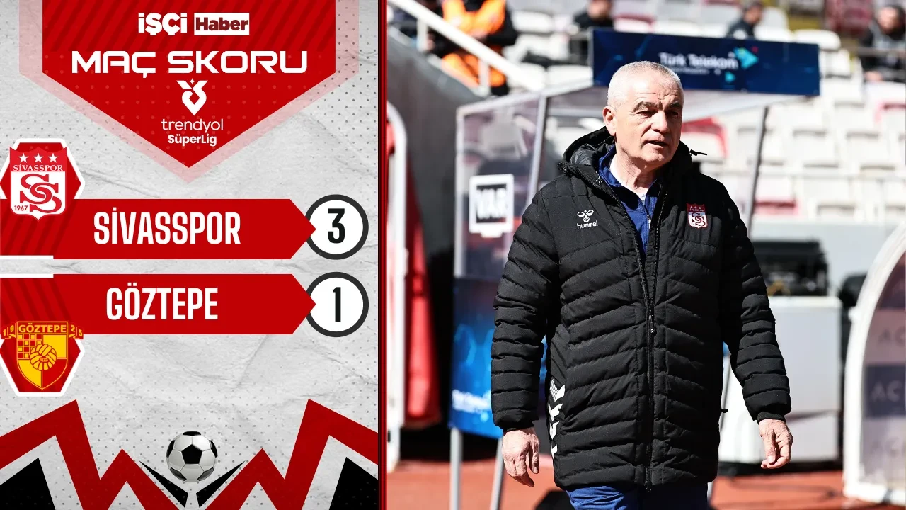 Sivasspor, Göztepe'yi 3-1 mağlup etti! Rıza Çalımbay galibiyetle başladı