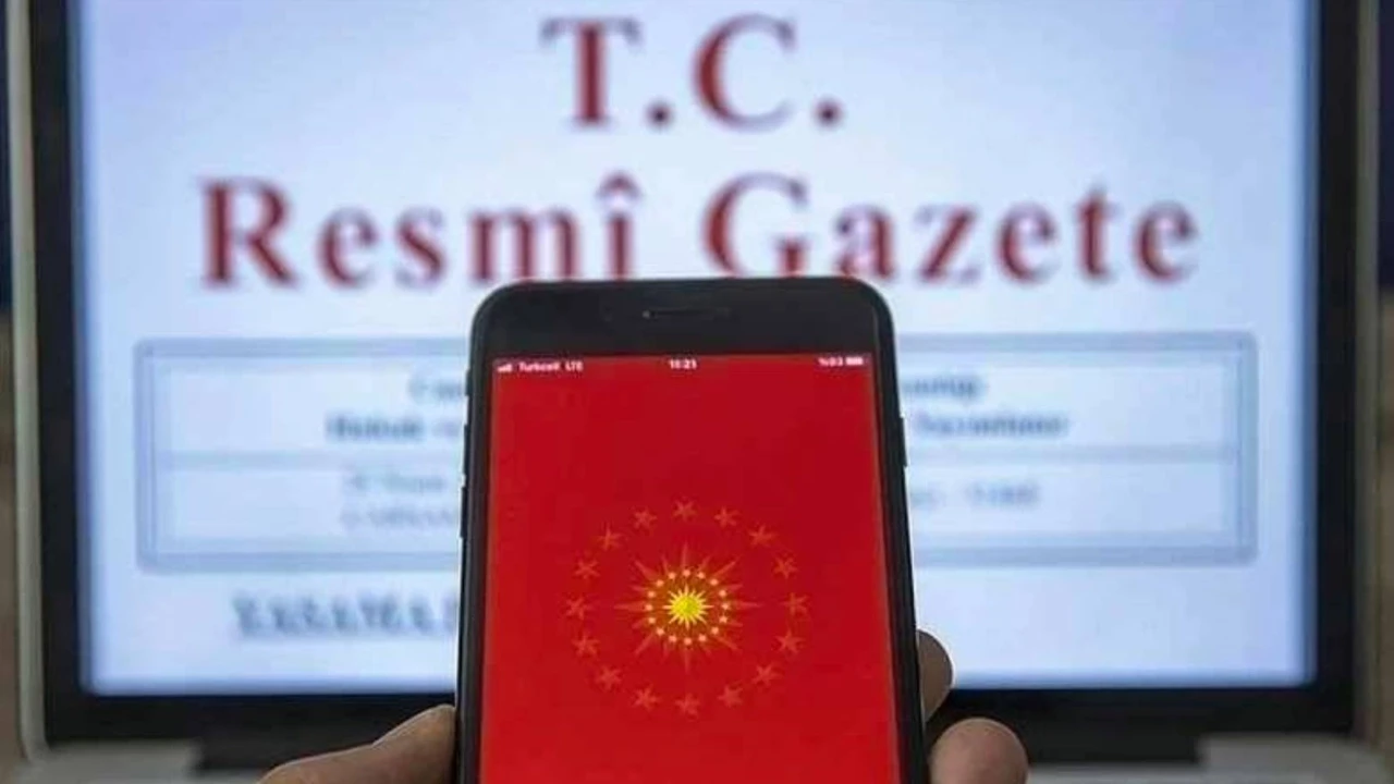 Cumhurbaşkanlığı Kararnamesi Resmi Gazete'de