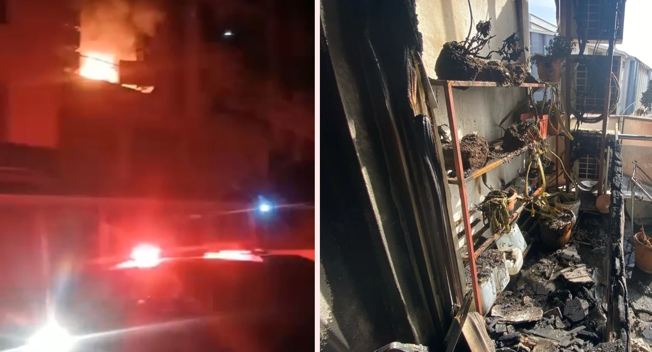 Antalya'da pansiyon yangını: 3 yaralı