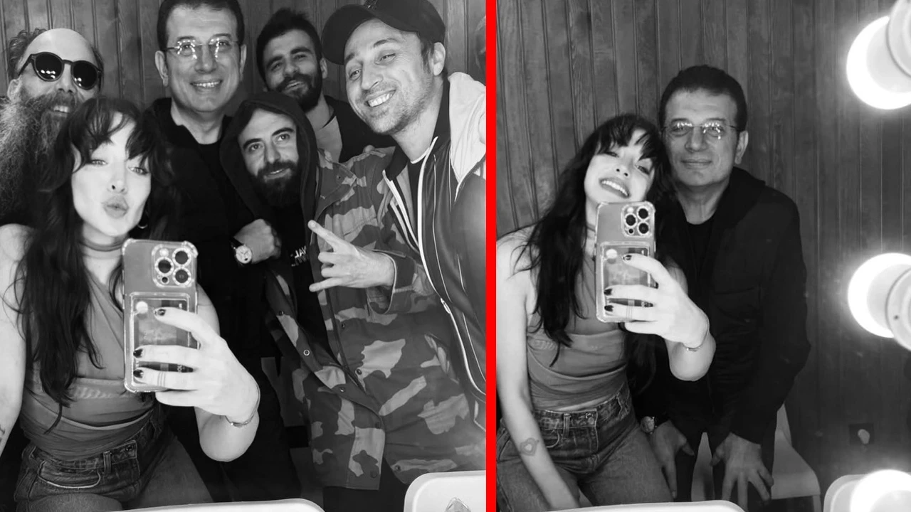 Aybüke Albere'den Ekrem İmamoğlu ile çekildiği fotoğrafına çirkin yorum yapanlara dava!