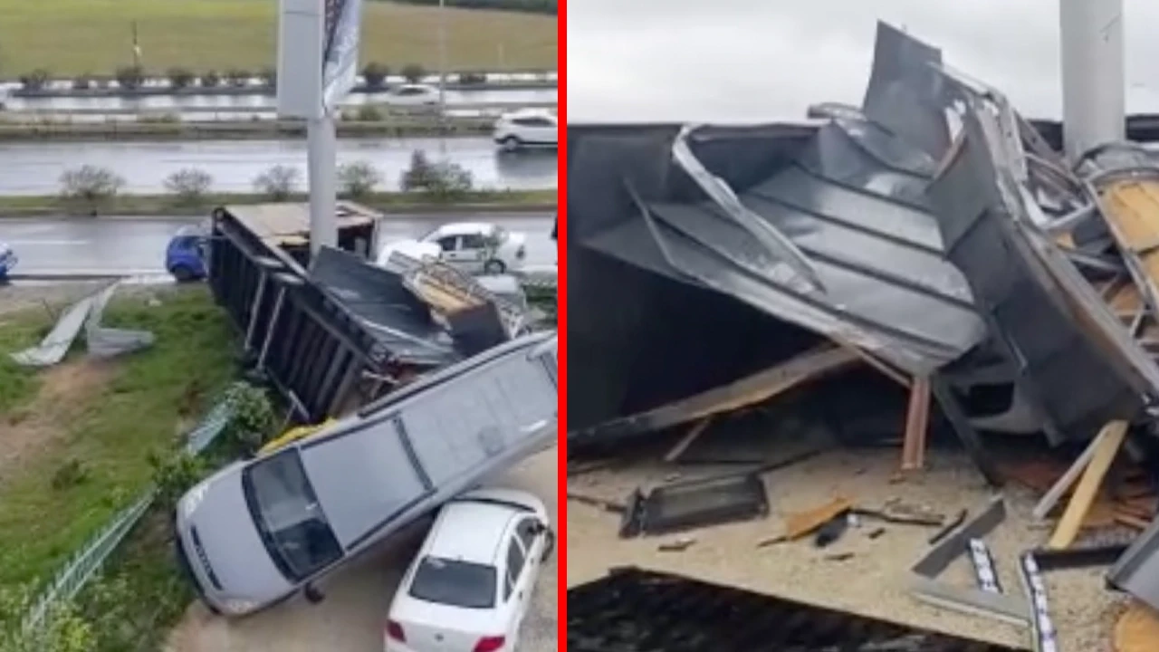 Bungalov 30 metre uçtu! Antalya’daki hortum felaketi savaş alanına döndü!