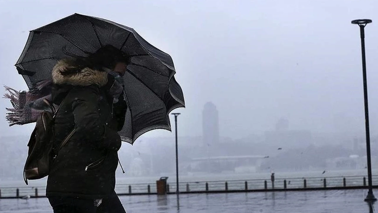 Meteorolojiden kuvvetli rüzgar ve fırtına uyarısı