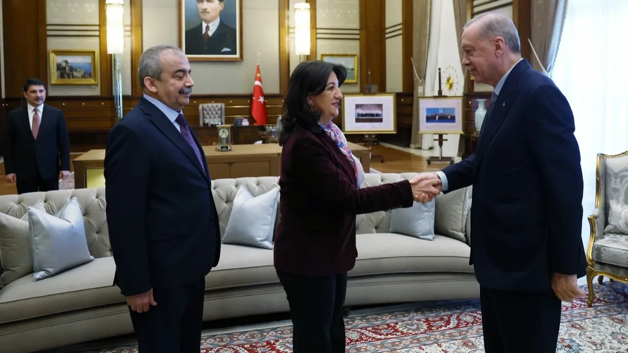 DEM Parti ve Cumhurbaşkanı Erdoğan görüşmesi başladı