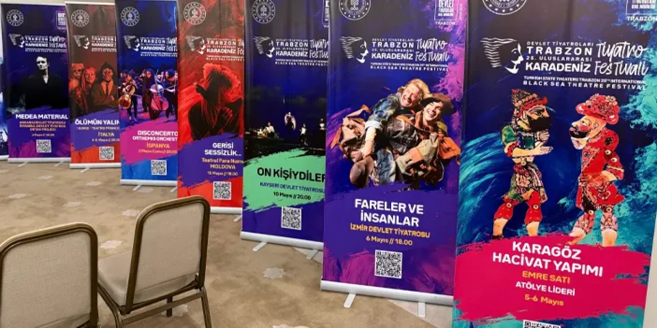 25. Karadeniz Tiyatro Festivali başlıyor! Trabzon, 23 oyunla sanata doyacak