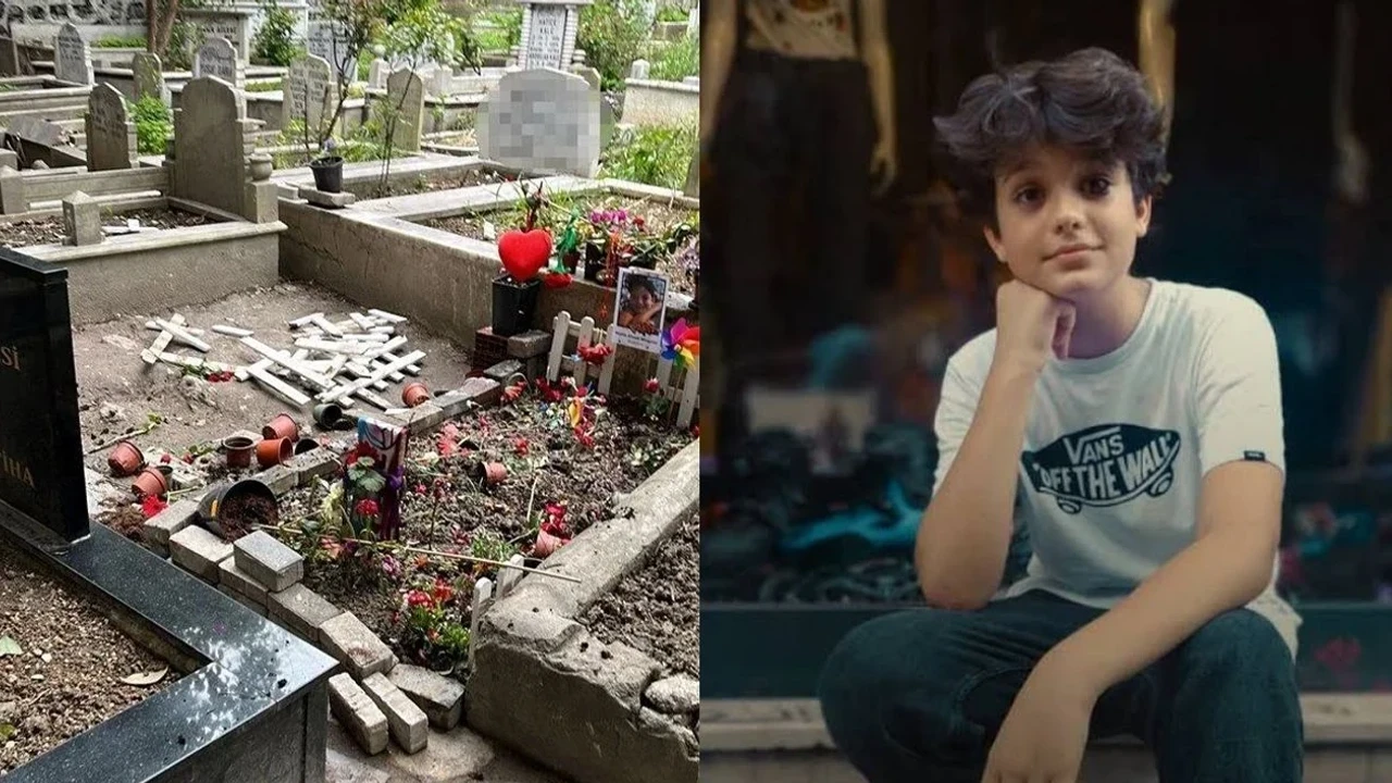 Kadıköy'de bıçaklı saldırıda hayatını kaybeden Mattia Ahmet Minguzzi mezarı başında anıldı